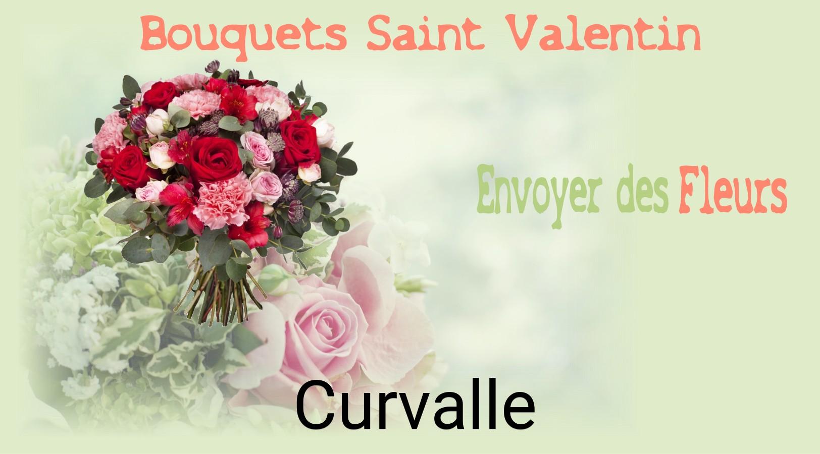 Roses de Saint-Valentin livrées à Curvalle